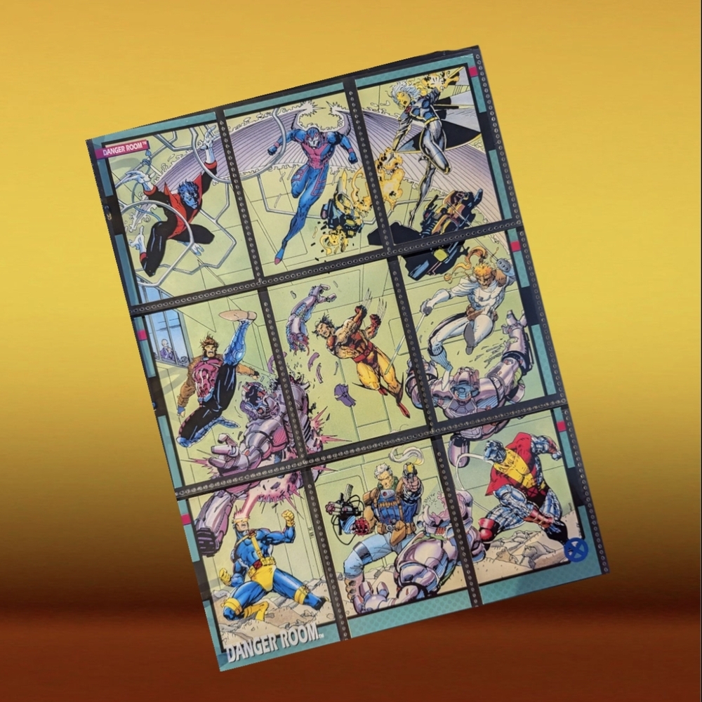 Danger Room -🔥1992 Marvel X-Men Series 1 Set of 9 Cards🔥